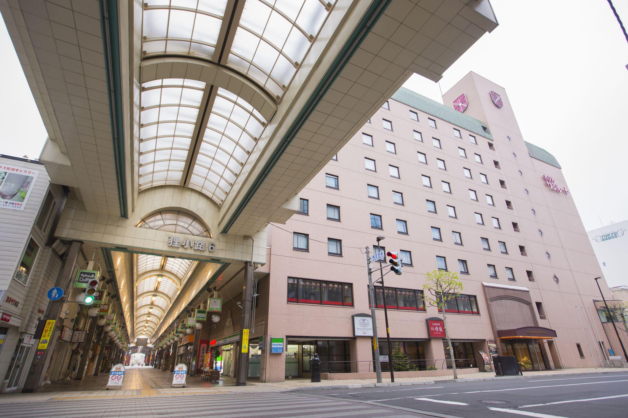 Hotel Sunroute New Sapporo Eksteriør bilde
